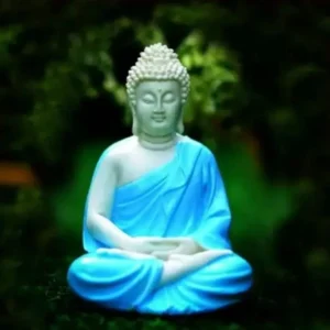 Blue Buddha Statue