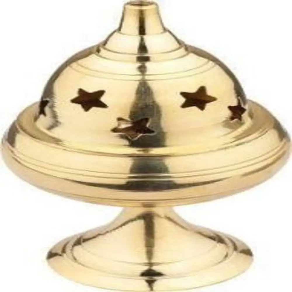 Brass Apple Shape Table Diya
