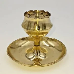Brass Incense Holder with Ash Catcher