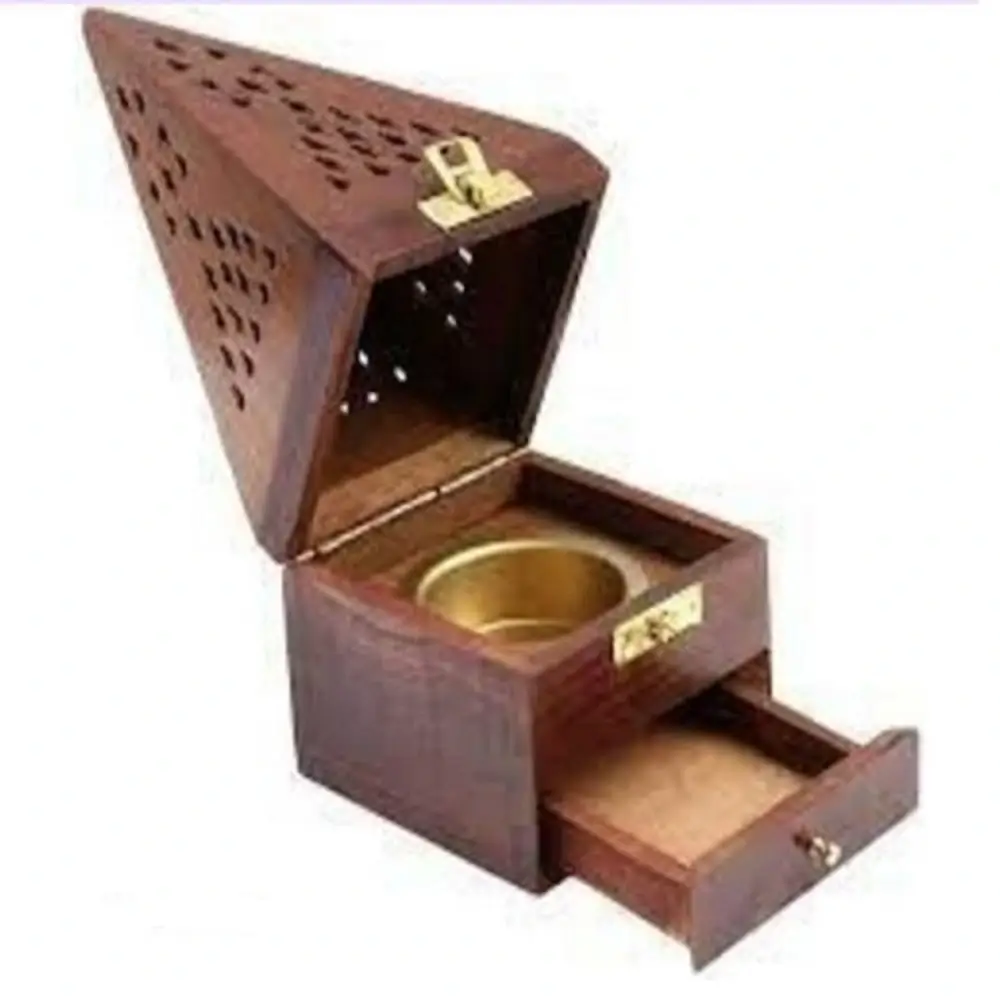 Wooden Dhoop Stand