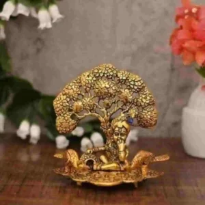 Laddu Gopal Murti Under Tree Decorative Showpiece