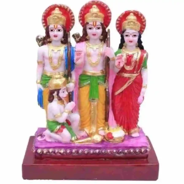 Lord Ram Darbar Murti of Height 22 cm