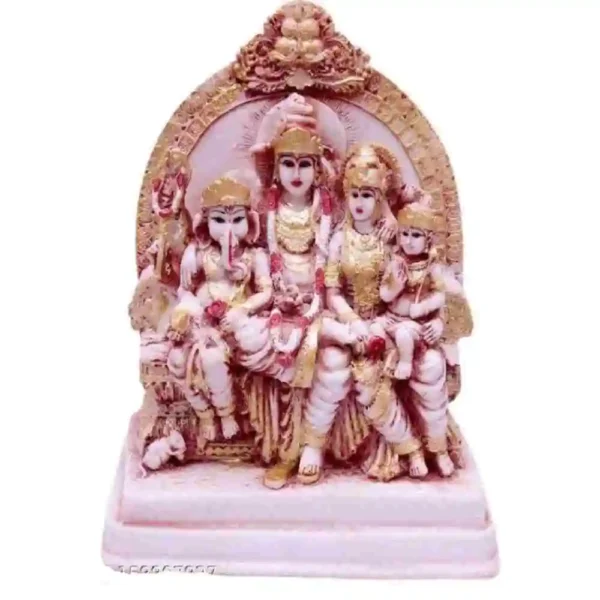 Lord Shiv Parivar Idol for Pooja Room