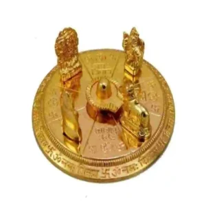Gold Plated Shiv Parivar with Shivling and Nandi