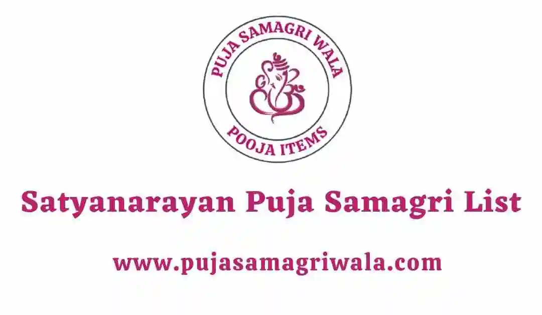 Satyanarayan Puja Samagri List