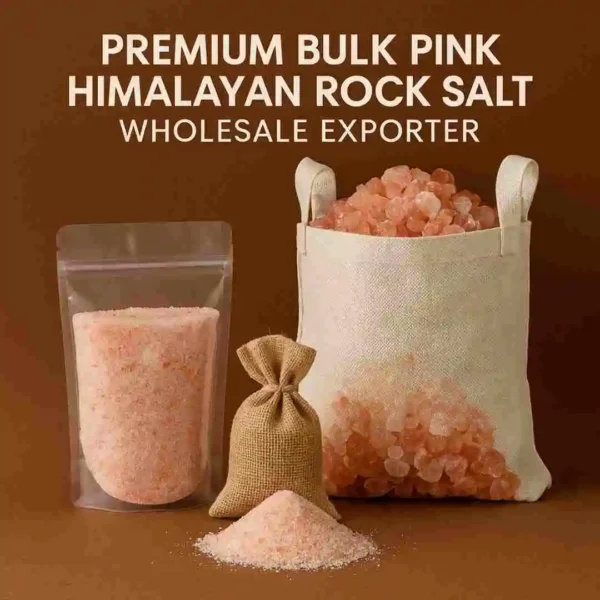 Premium Bulk Pink Himalayan Rock Salt Wholesale Exporter from India