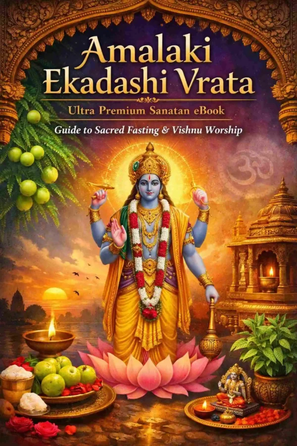 Amalaki Ekadashi Vrata Guide: Complete Sanatan Puja, Fasting, Panchang & Ayurvedic Handbook (English + Hindi)
