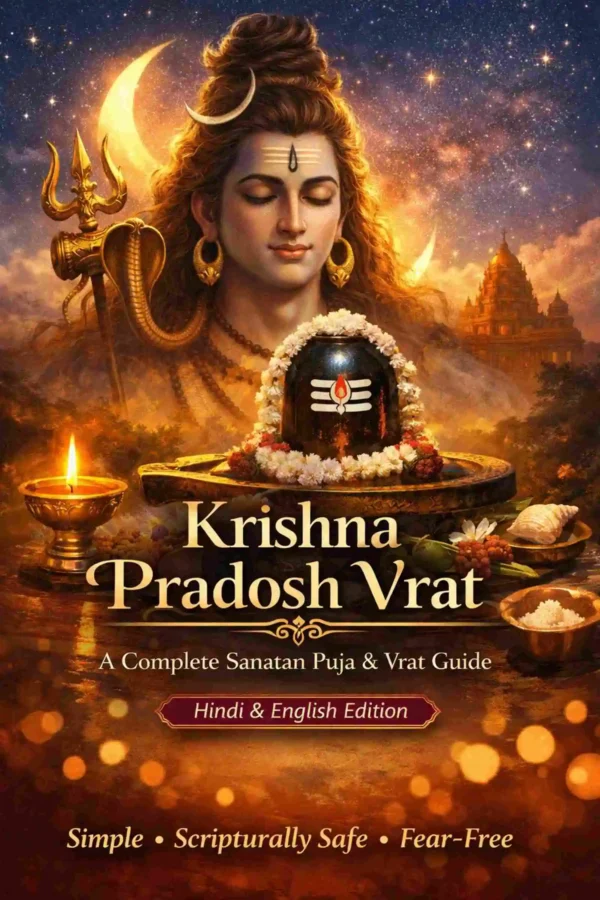 Krishna Pradosh Vrat Krishna Pradosh Vrat Guide (Bilingual) – Complete Sanatan Puja & Fasting eBook