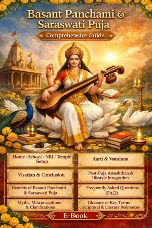 Basant Panchami Saraswati Puja eBook — Complete Bilingual Sanatan Guide (English + Hindi)