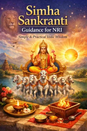 Simha Sankranti Puja Vidhi Surya Arghya Ritual DIY Vrat Guide