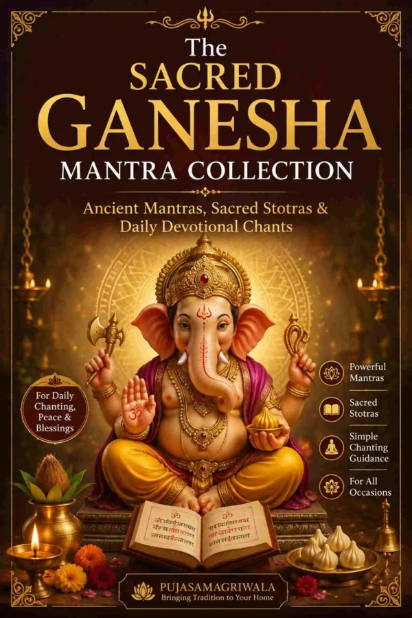 The Sacred Ganesha Mantra Collection – eBook Cover Sacred Ganesha Mantra Collection eBook Cover – English Hindi Ganesha Mantras and Stotras