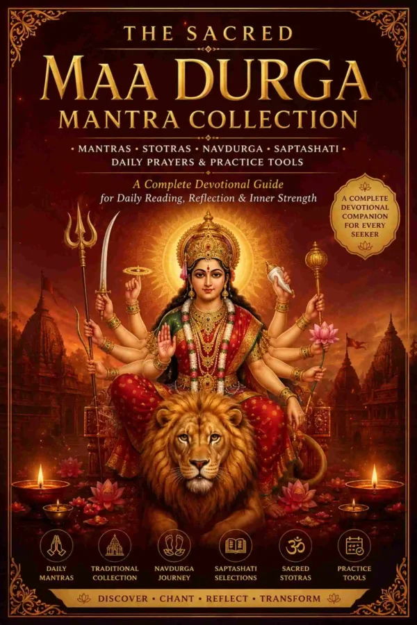 The Sacred Maa Durga Mantra Collection – Premium Bilingual eBook (English & Hindi)