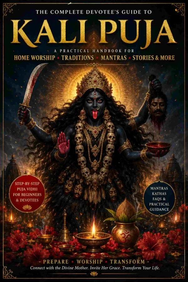 Maa Kali DIY Puja Guide – Complete Home Worship eBook Maa Kali DIY Puja Guide – English Hindi Bilingual eBook