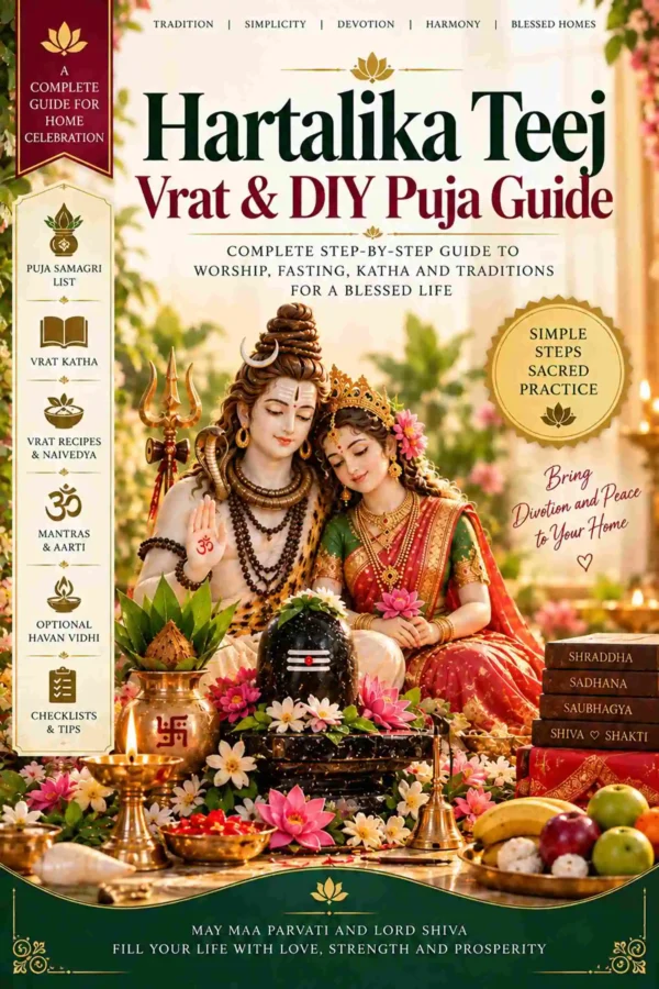 Hartalika Teej Vrat and DIY Puja Guide cover